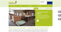 Desktop Screenshot of lesestart.de