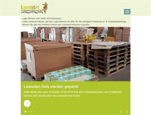 Tablet Screenshot of lesestart.de